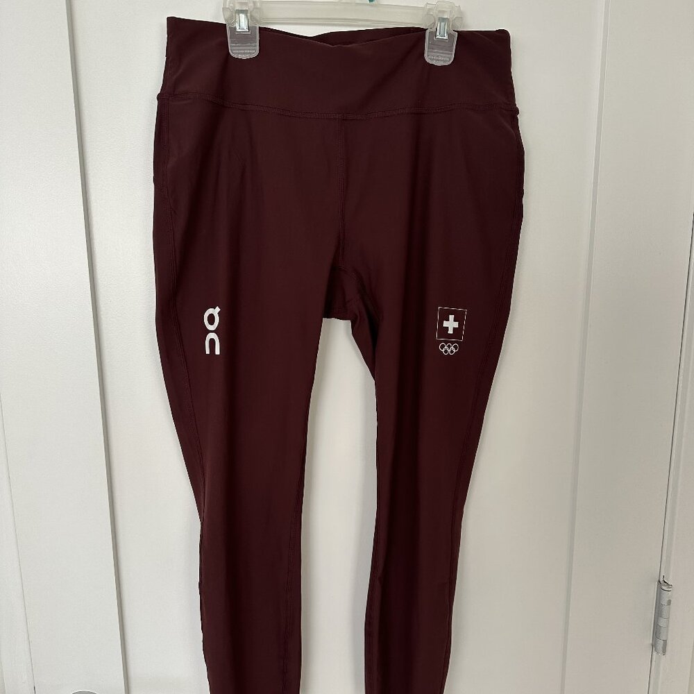 On Running Women's Swiss Olympic 3/4 Active Tights